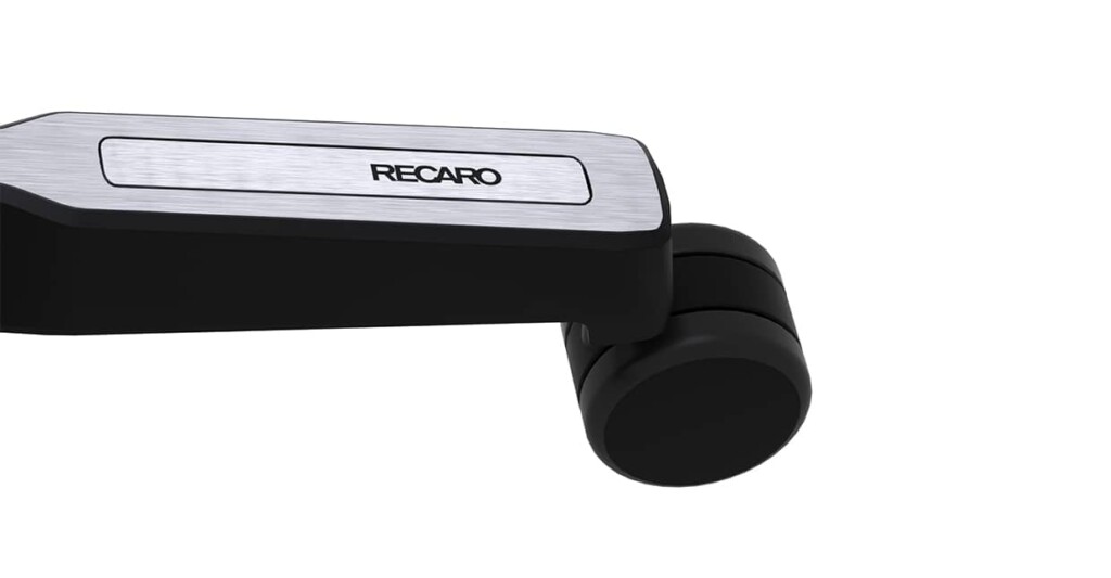 Aluminium-Fußkreuz & weiche Rollen